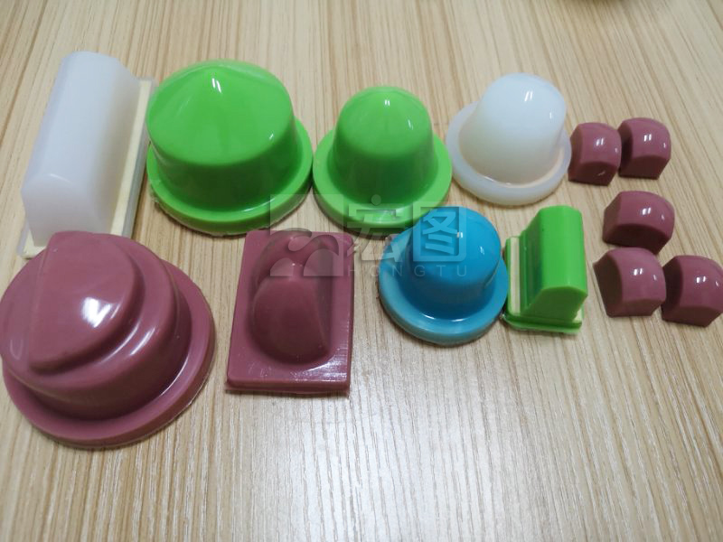 紅色藍色移印硅膠 紅色藍色移印硅膠